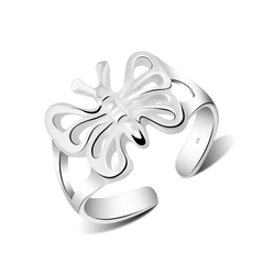 Butterfly Silver Toe Ring TR-170